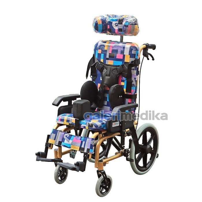 Kursi Roda Cerebral Palsy OneHealth OH985 / OH-985 Kursi Roda CP Anak - Warna-warni