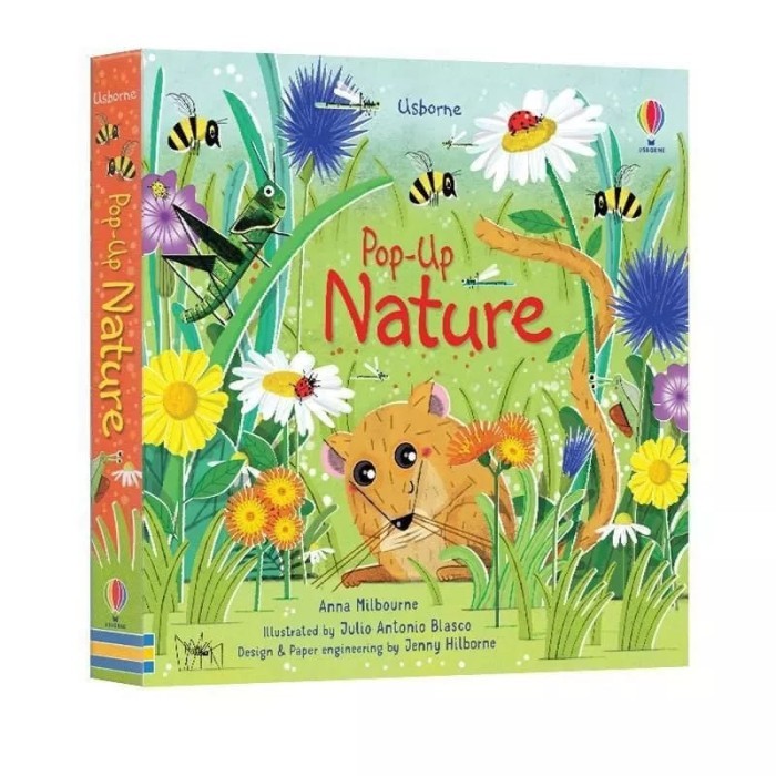 Buku anak Usborne Pop Up Nature Buku Cerita Anak 3D Hardbook