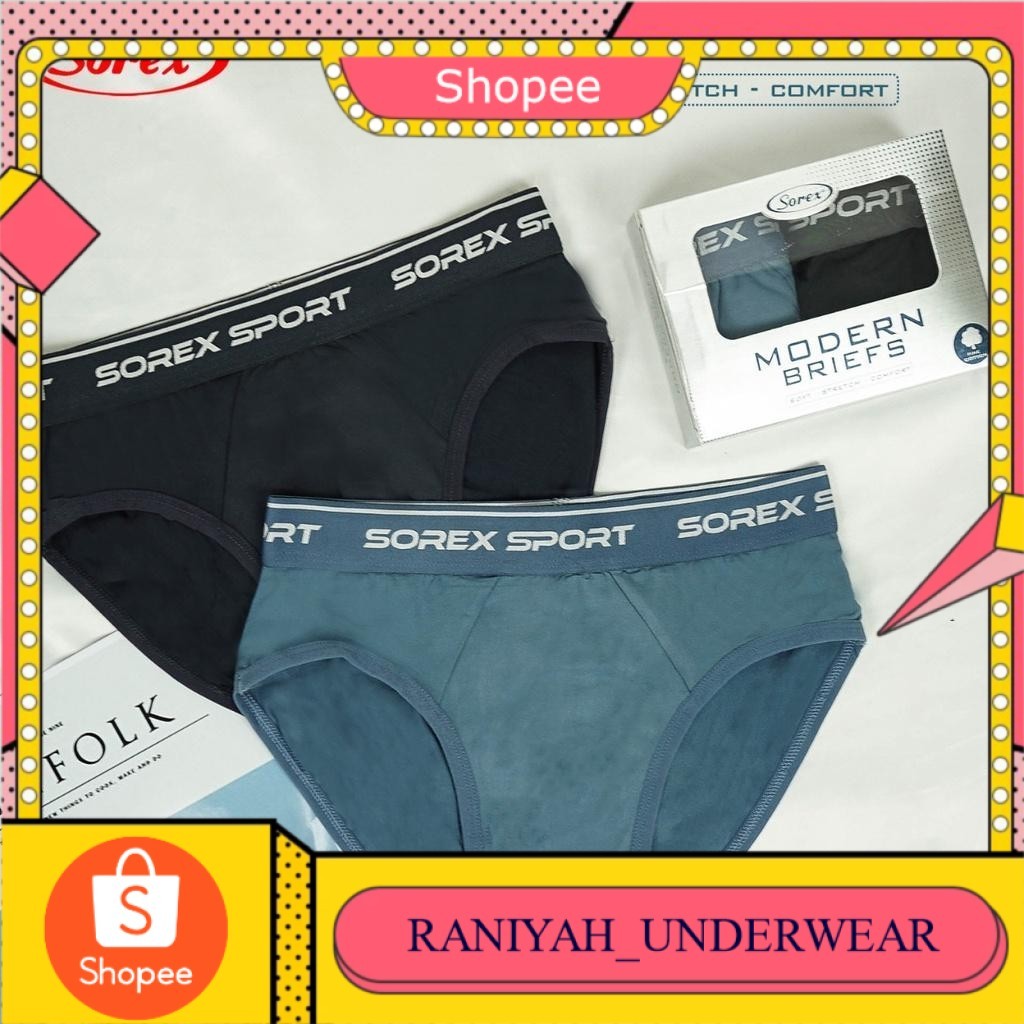 SOREX Celana Dalam Sempak CD Pria Men Briefs Underwear M3903