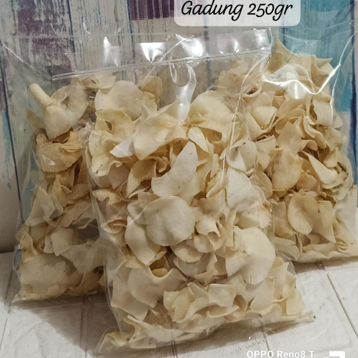 

Keripik Gadung kemasan 250gr