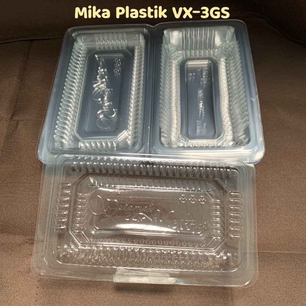[SDW] pekanbaru/Box / Kotak Mika Plastik VIP VX-3GS per Pack