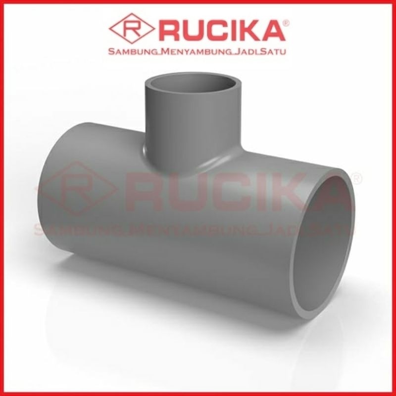 WB TEE PVC AW Rucika 6" Inch