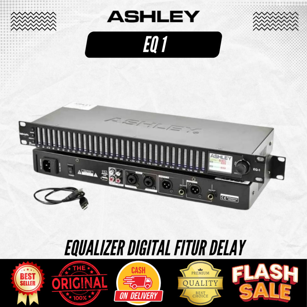 Equalizer Digital Ashley Eq1 Fitur Delay