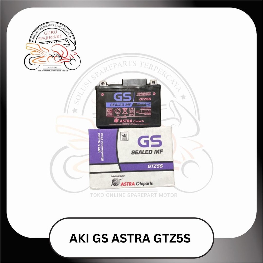 Gs Astra Aki kering baterai Original  Kph beat scoopy nmax mio vixion