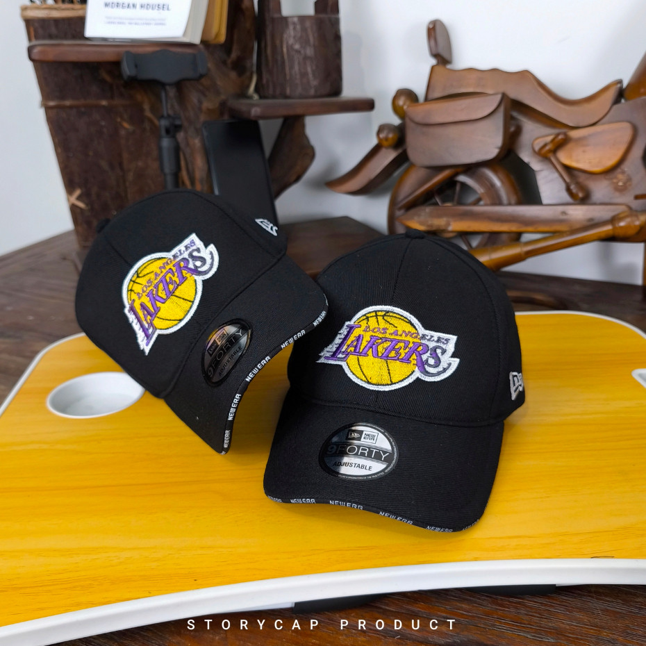 TOPI BASEBALL DISTRO LOGO LAKERS – TOPI BASKET-TOPI BASEBALL PRIA WANITA LAKERS LOGO