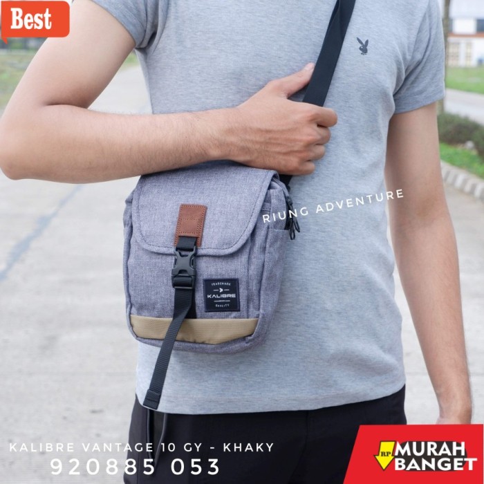 tas selempang pria kekinian Tas Pinggang Selempang Pria Wanita Kalibre Original Gts