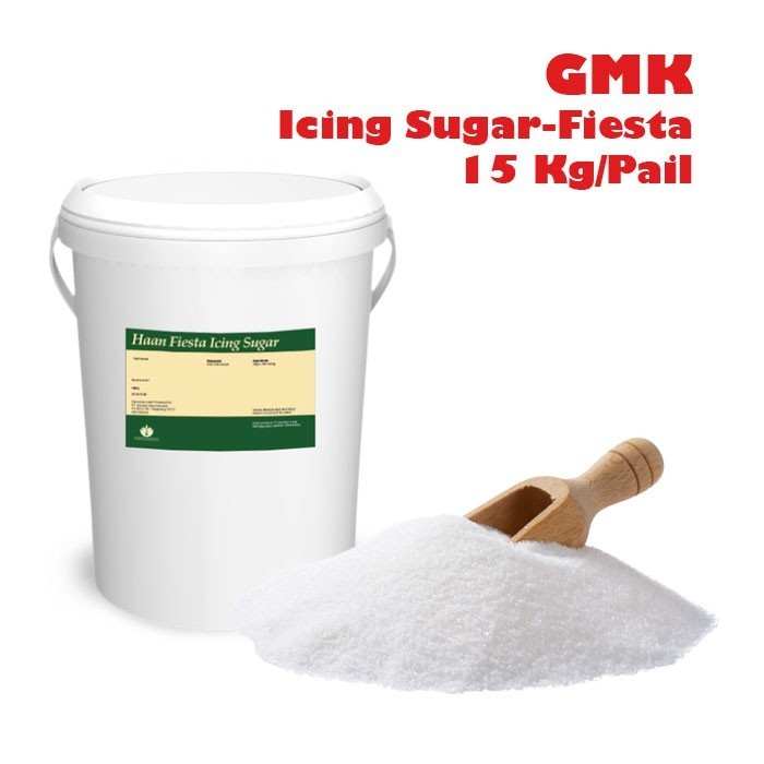 

GMK Icing Sugar Fiesta ember/pail 15 Kg