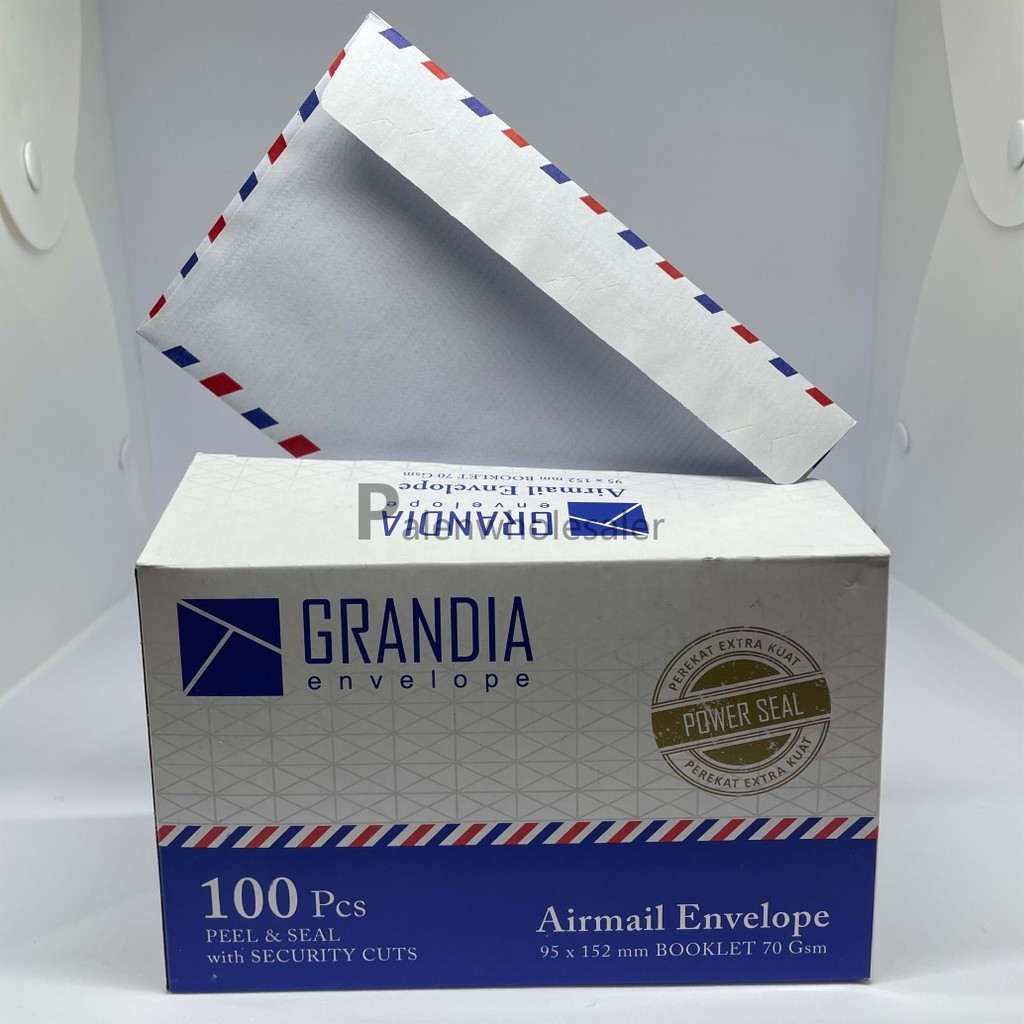 

[Palenwhlslr] Amplop Airmail 104 Grandia 70gsm