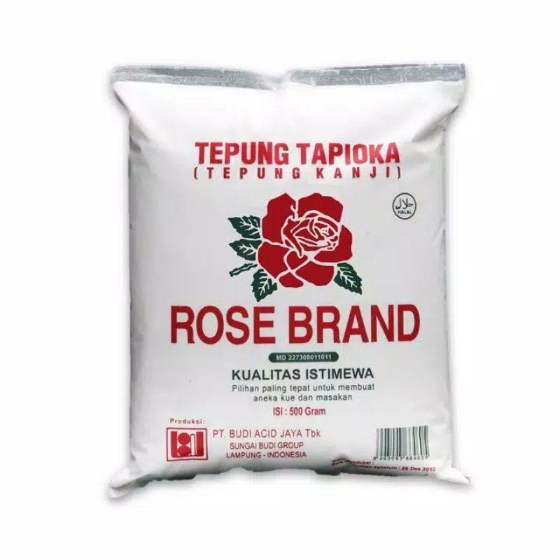 

Tepung Tapioka Rose Brand 500gr