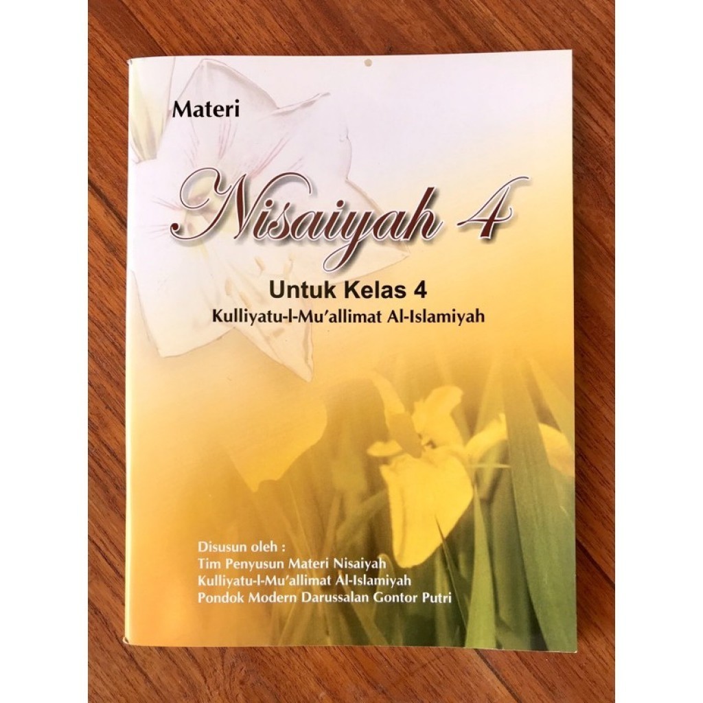 

Buku kmi gontor - Nisaiyah 4