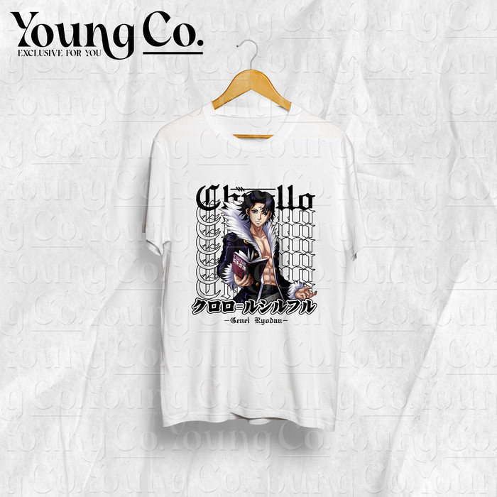 HxH Chrollo White T-shirt by Young CO.