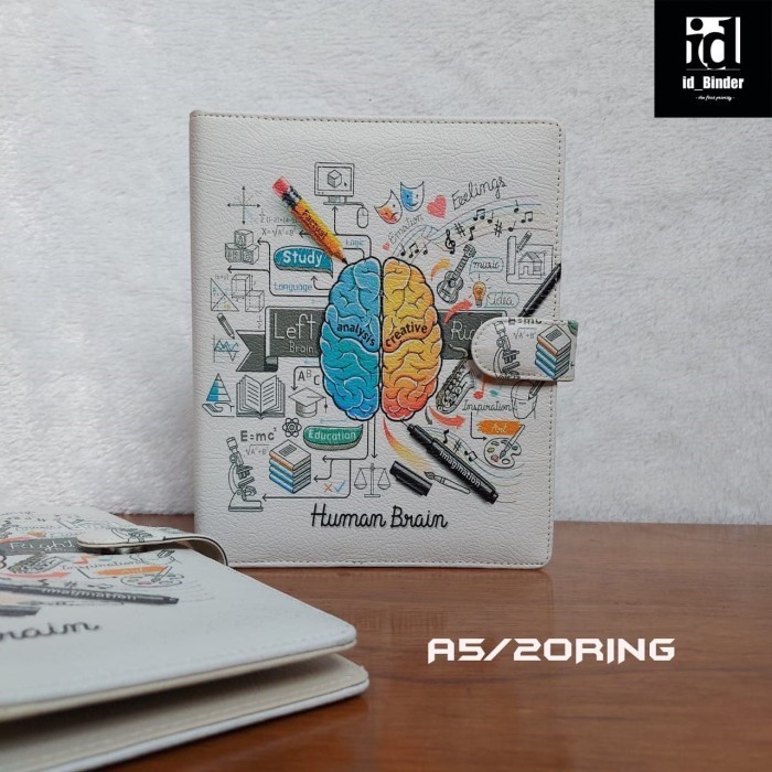 

PROMO!! -BINDER PRINTING MOTIP HUMAN BRAIN A5/RING 20, B5/RING 26 - B5