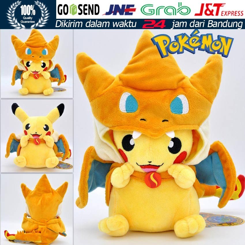 Boneka Pokemon Pikachu Charizard / Boneka Anak Pokemon / Boneka Pokemon Go Pikachu Charmander Chariz