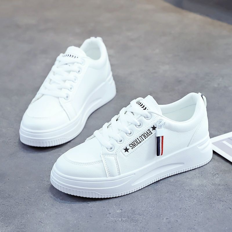 2024 Spring New Little White Shoes Women's Fashion Versatile Instagram Korean Edition Board Shoes Ca