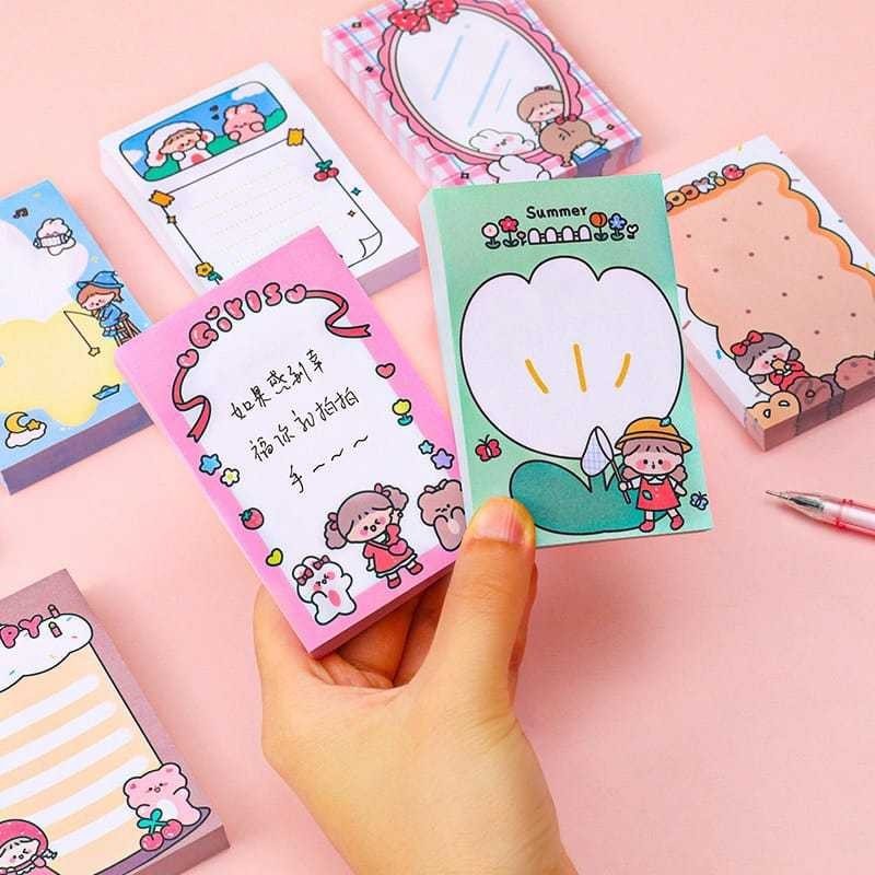 

[Bisa COD] Memo Paper Sticky Note Motif