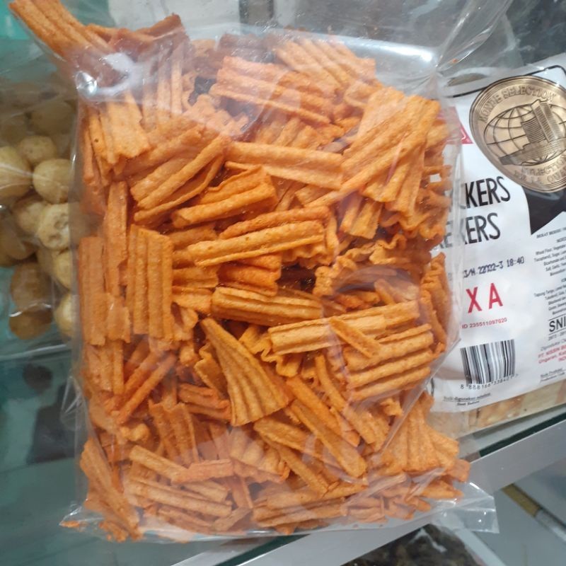 

KERIPIK KENTANG BALADO RENYAH 180 GRAM CEMILAN KILOAN