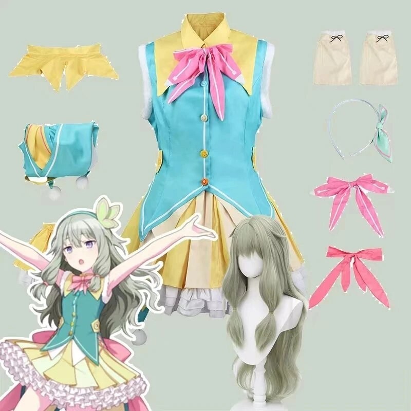 PREORDER Anime Kusanagi Nene Cosplay Costumes Project Sekai Colorful Stage Carnival Halloween Costum