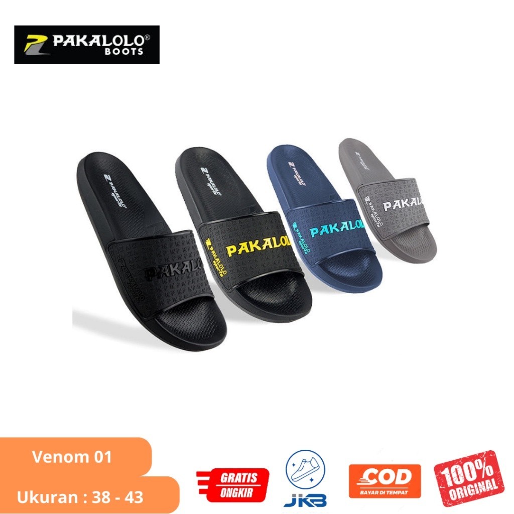 Sandal Slop Pria Pakalolo Venom 01 Original
