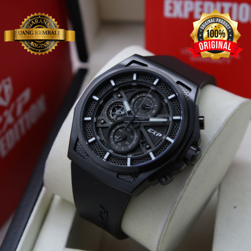 ORIGINAL Jam Tangan Pria Expedition E 6816 6842 Garansi Resmi 1 Tahun, Rubber M3