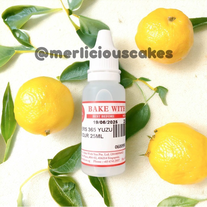 

Bake with Yen Yuzu Flavour Perasa Perisa Makanan Kue Minuman 25 ml