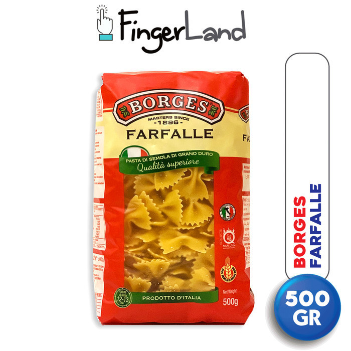 

BORGES Farfalle Pasta 500 gram Pasta Instan