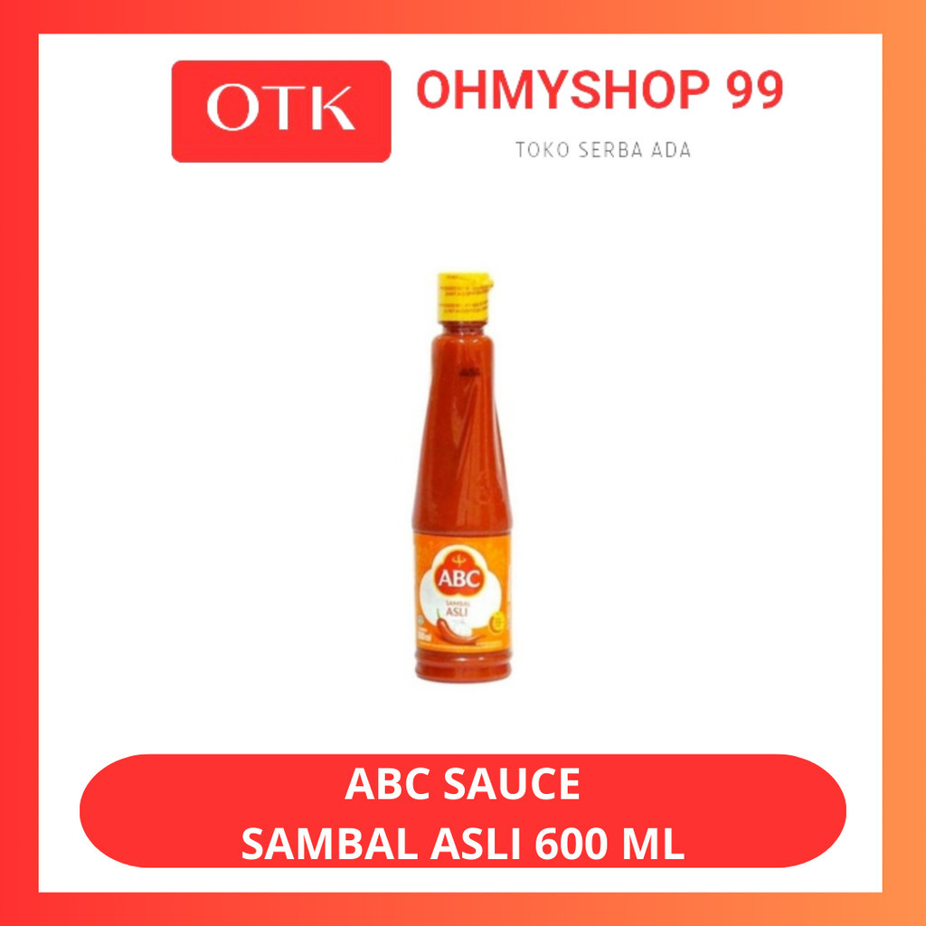 

ABC Sambal Saus Sambal Asli 600ml