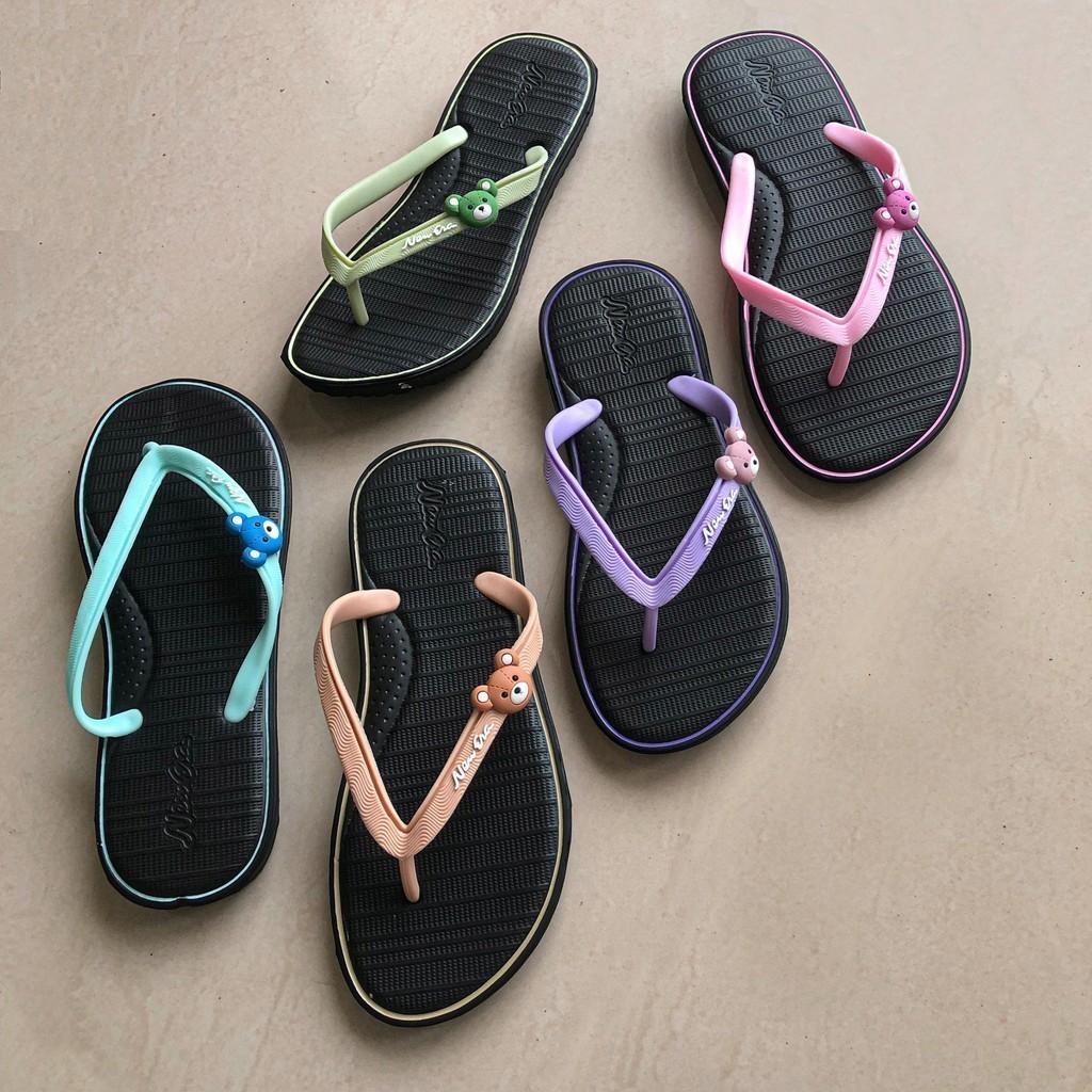 ❣️Promo❣️ Sandal Japit New Era (LB-CN513) Sandal Wanita Kekinian berkualitas - BLACK