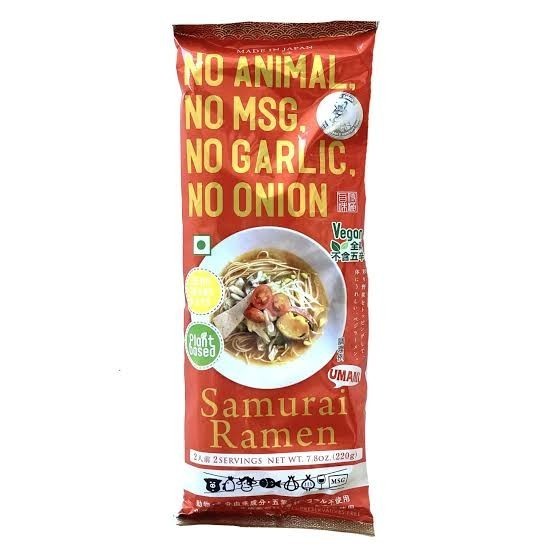 

[isi 2 Porsi] Higashimaru Samurai VEGAN Ramen - Original Ramen Jepang - Original