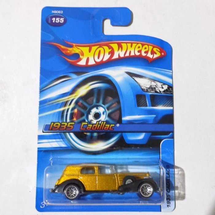Hot Wheels 1935 35 Cadillac gold 2006 base besi