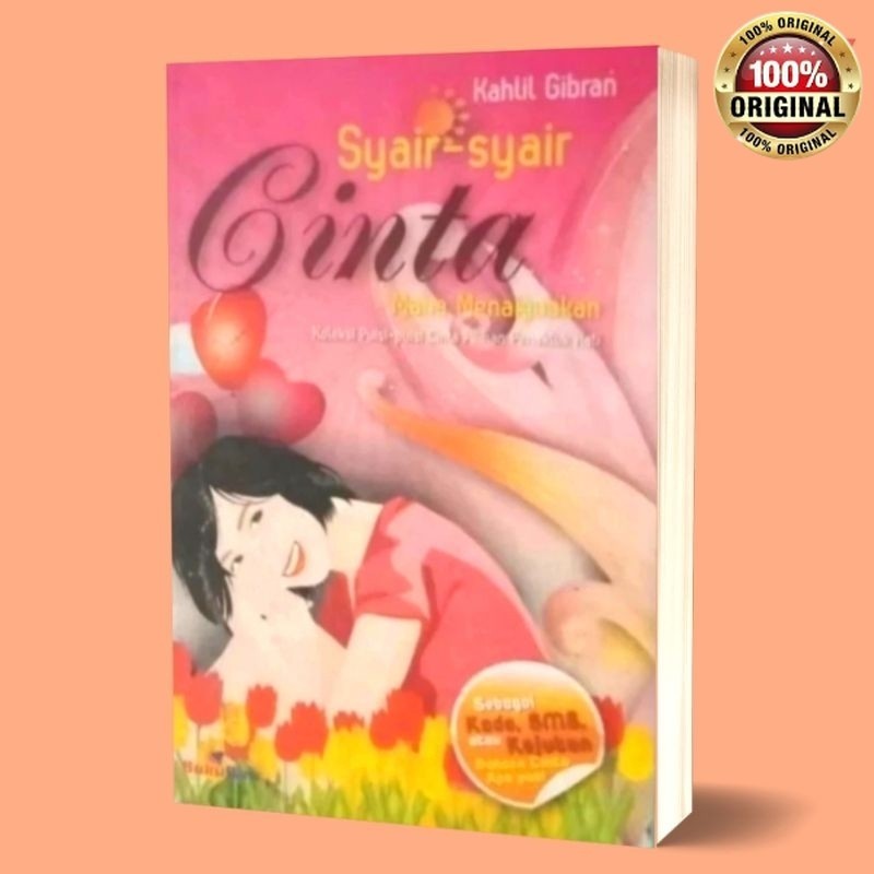 Buku/novel syair syair cinta maha menakjubkan by kahlil gibran/buku kahlil gibran/puisi cinta/buku r