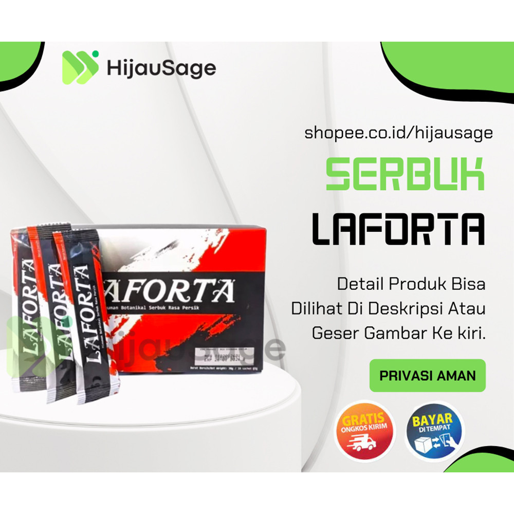 Laforta Minuman Serbuk Pria Penambah Stamina 1 BOX
