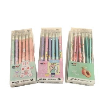 

Chris - 1 pcs Dtian Pulpen Gel hapus Pen Motif Karakter Lucu