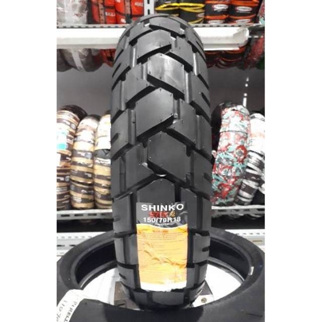 Ban SHINKO E705 Trail Master 150.70.18 Ring 18 Ban Dual Purpose Motor Custom Scrambler Bobber dll