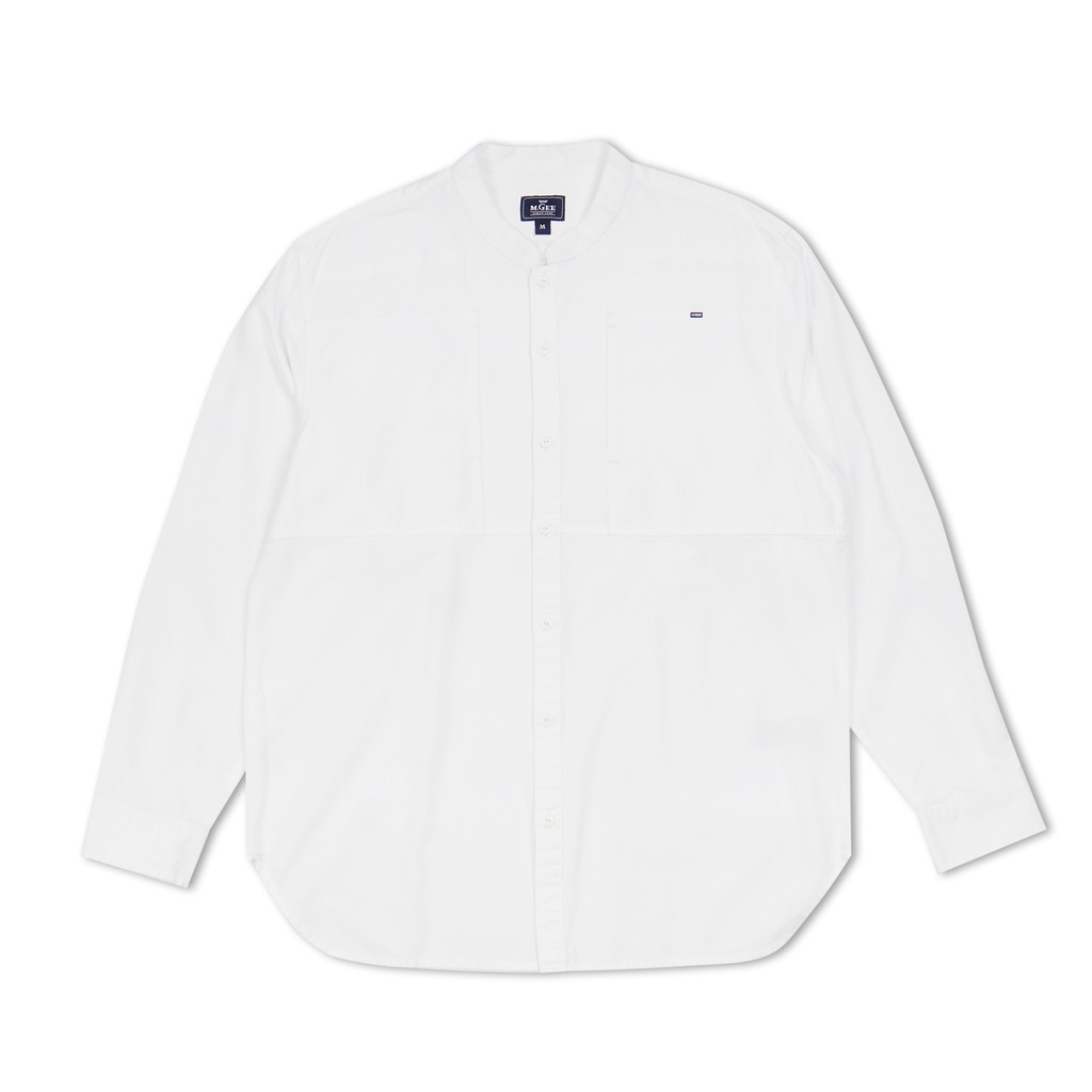 M.GEE Baju Muslim Koko Pria Lengan Panjang AUTUS C060 White