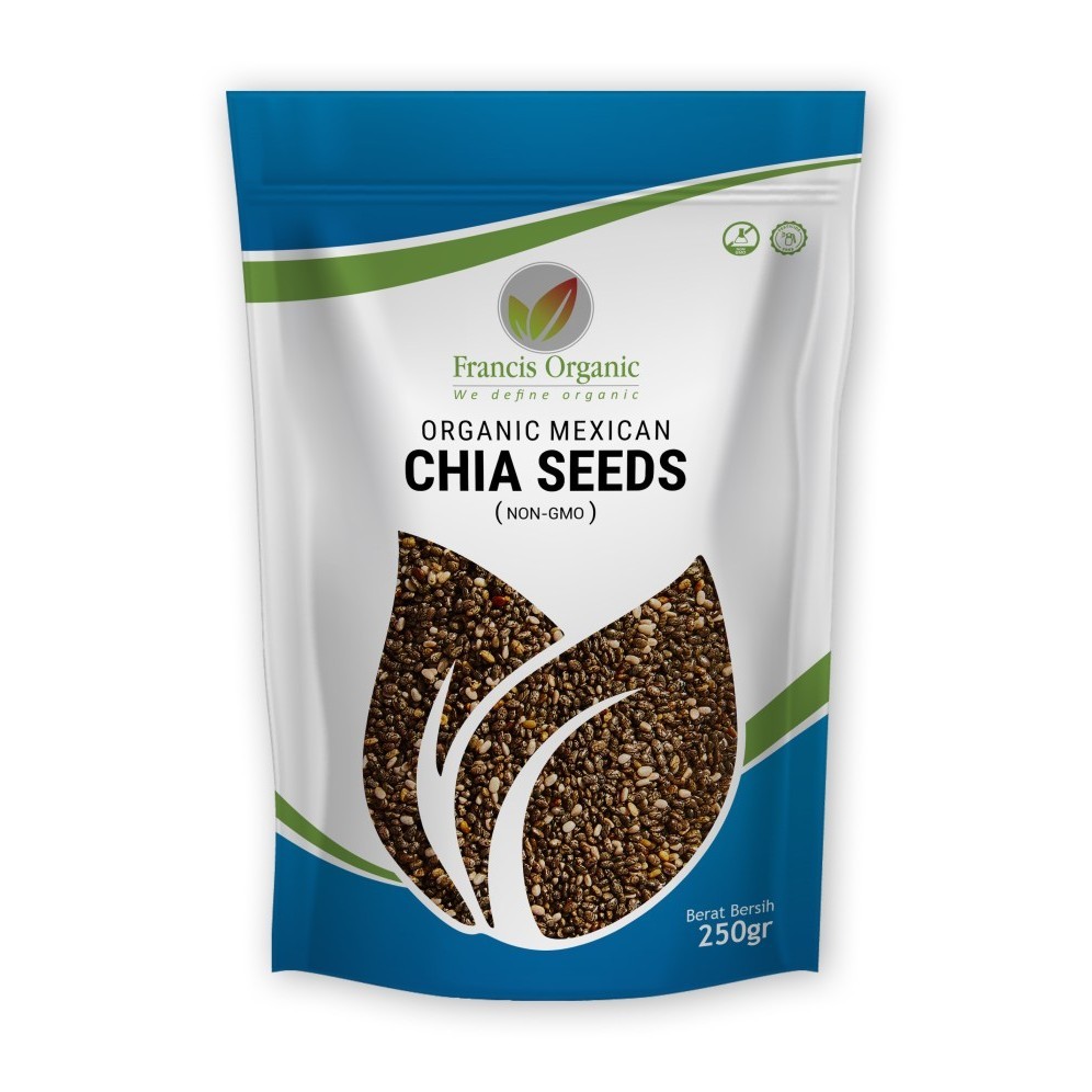 

Organic Mexican Chia Seeds / Chia Seed Organic 250gram