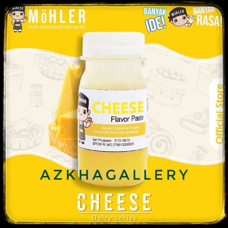 

Pasta Perisa Pewarna MOHLER 60gr Keju