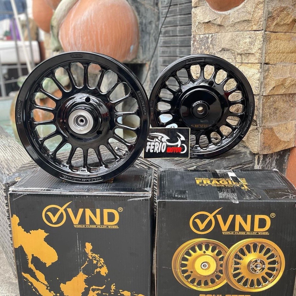 VELG VND ROULLETE BEAT FAZIO RING 12 BLACK