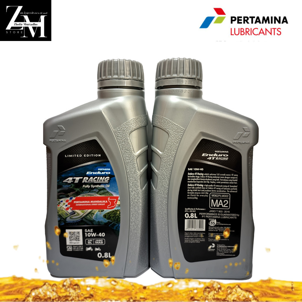 OLI ENDURO RACING 0.8 LITER ORIGINAL PERTAMINA