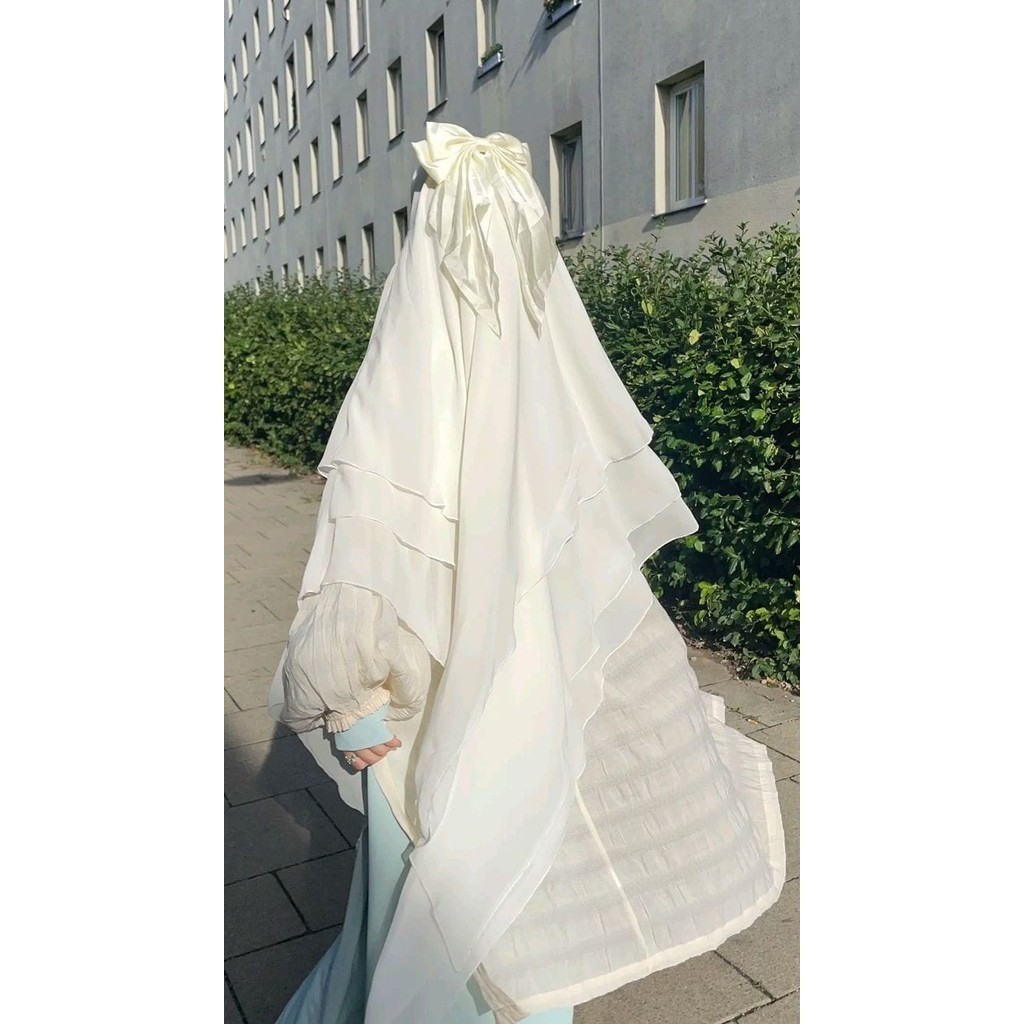 peniti pita scraft hijab 2layer/ Jepit Rambut Korea Perempuan Dewasa Tusuk Konde Rambut Model Pita B