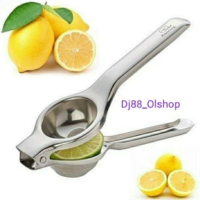 Perasan Jeruk Stainless Tebal / Perasan Lemon Stainless Tebal