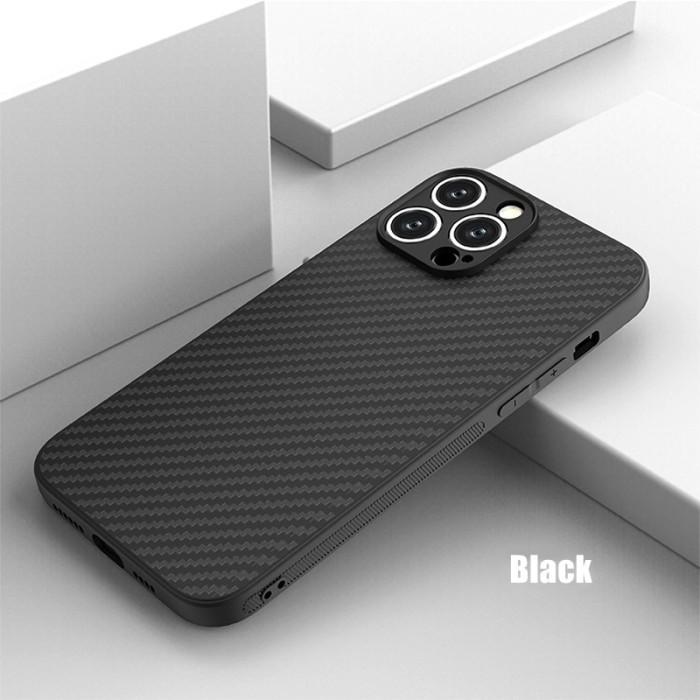 CASE IPHONE 11 PRO LUXURY CASE CARBON PATTERN ANTI FINGERPRINT