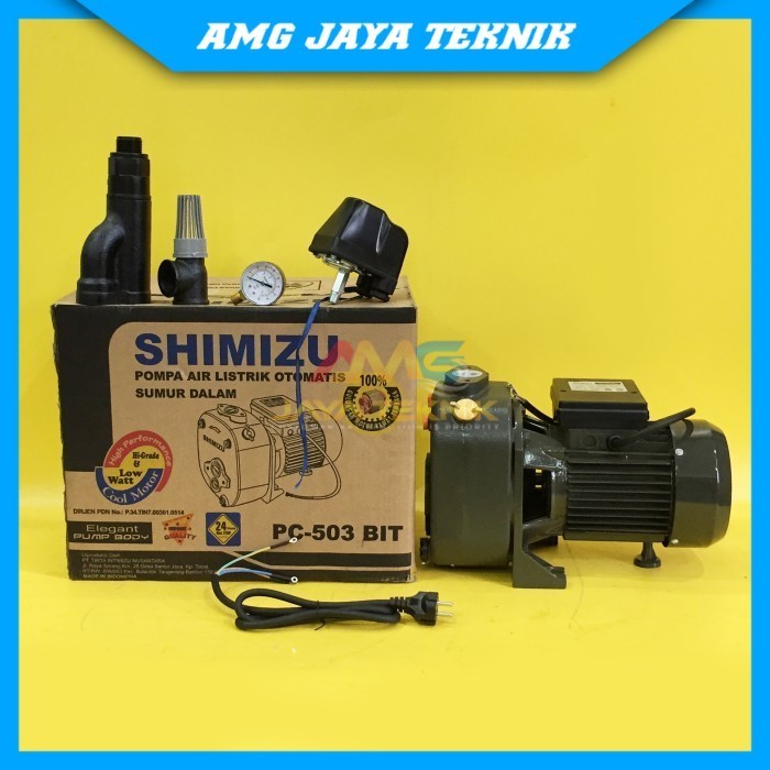 SHIMIZU PC-503 BIT / POMPA JET PUMP SHIMIZU PC 503 BIT / TANPA TABUNG