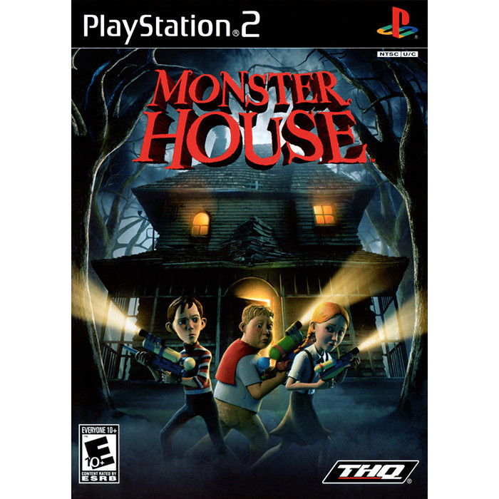Kaset Playstation 2 - Monster House