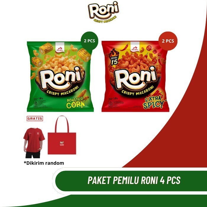 

Sale PAKET PEMILU RONI 4 PCS 140gram