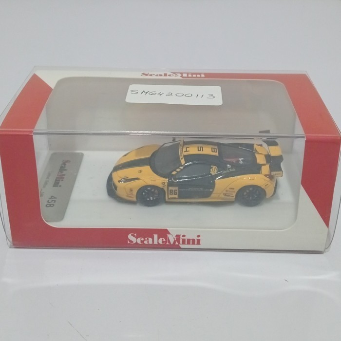 Diecast Scale Mini Ferarri 458(86) Limited Edition-SM64299113