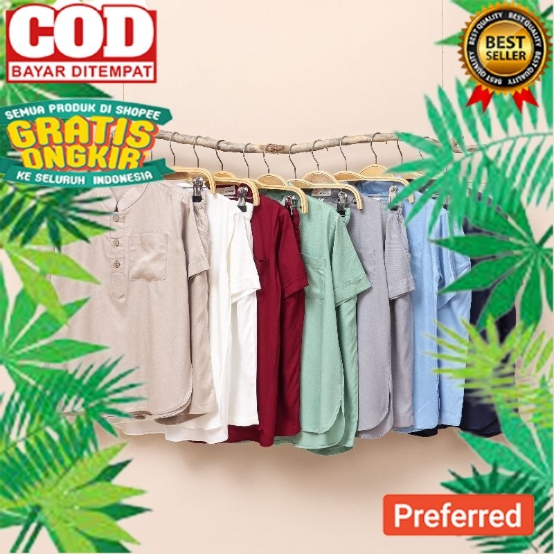 LITTLERAY - Ar Rayyan Koko Kurta Set Anak Bahan Super Premium & Lembut//PROMO BAJU MUSLIM RAMADHAN M