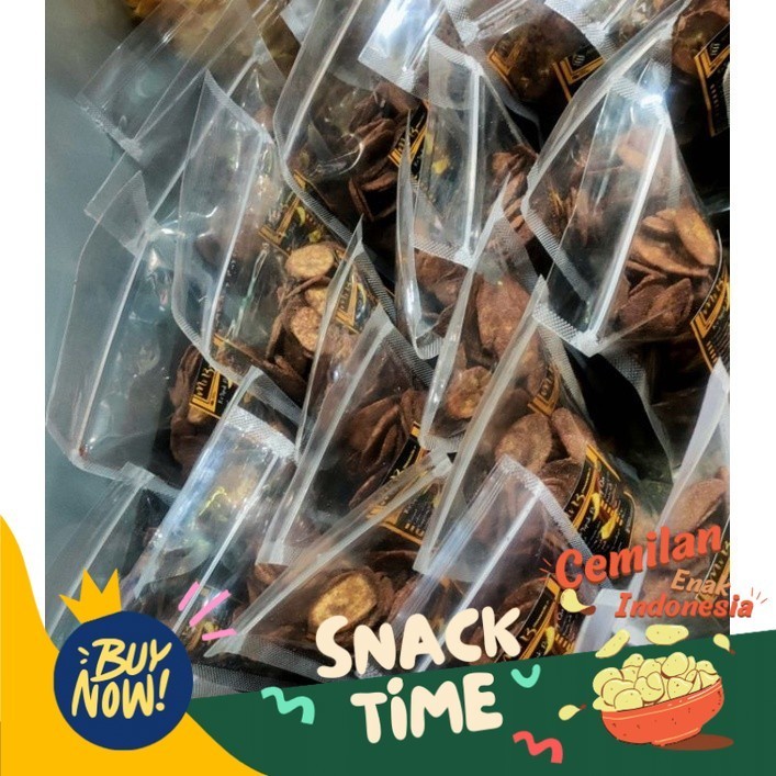 

Special Diskon MNZSNACK Paket usaha kripik pisang coklat bananachips keripik pisang coklat 100gr paket usaha cemilan kekinian