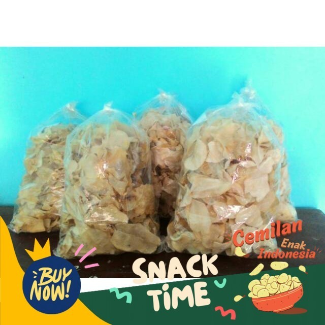 

Special Diskon Krupuk GADUNG MENTAH original 1 kilo gram