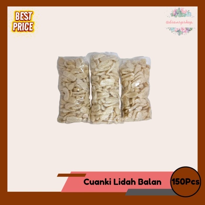 

Sale cuanki lidah 150 pcs satu bal isi 150 pcs lebih enak lezat dan renyah