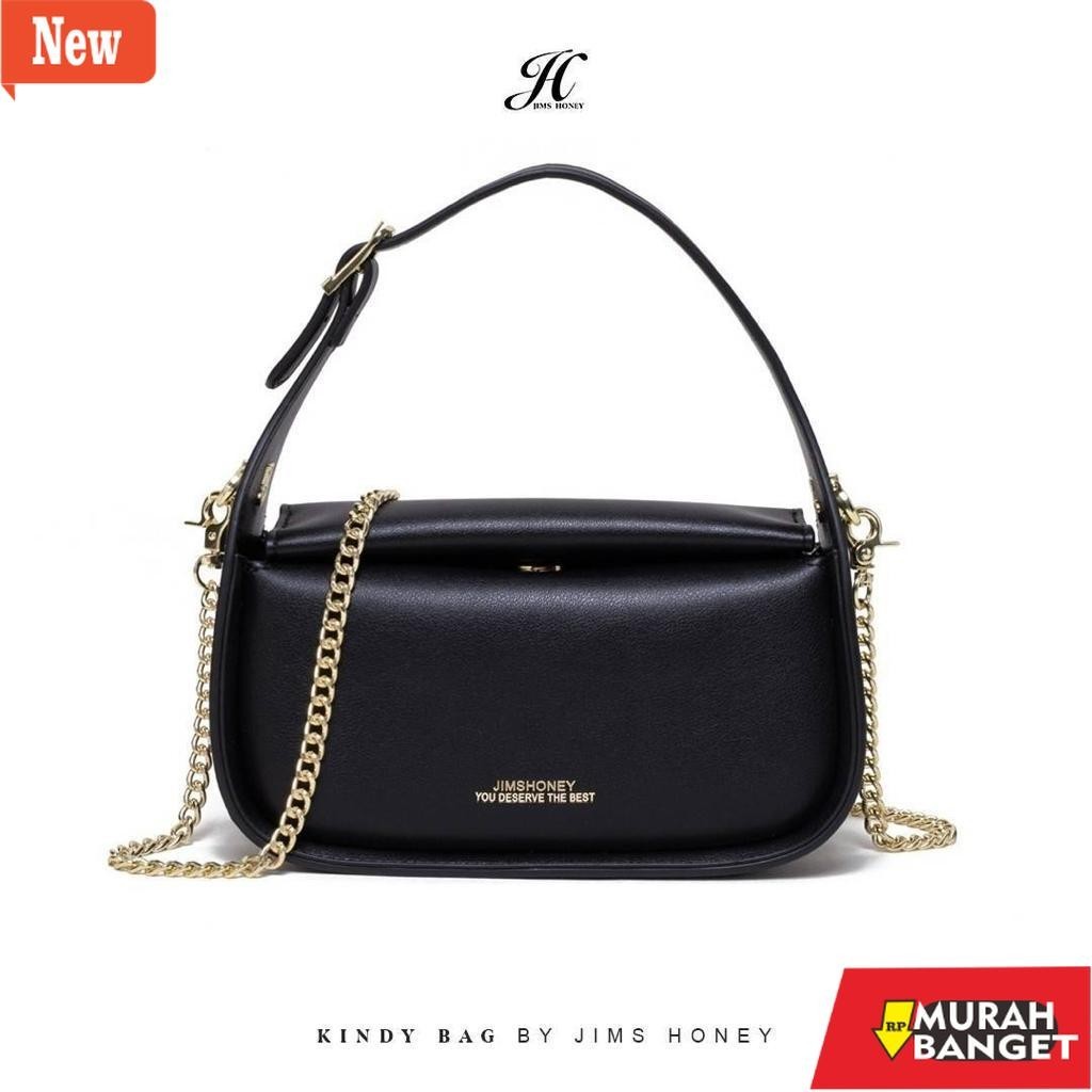 Tas untuk lebaran- JIMS HONEY TAS SELEMPANG WANITA KINDY BAG (FREE EXCLUSIVE BOX)